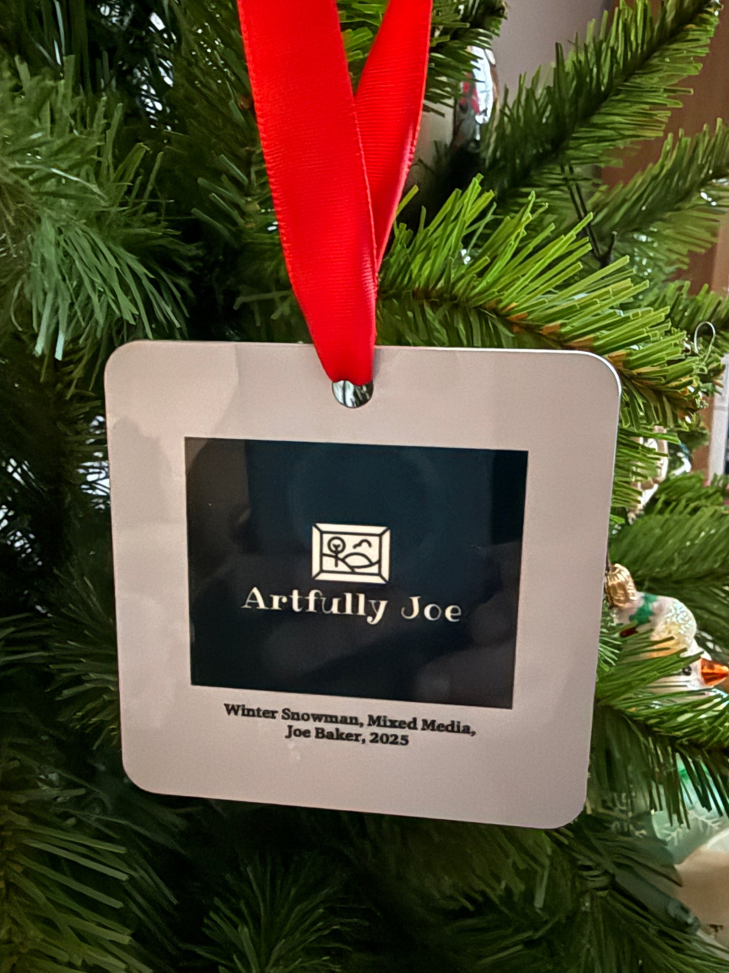 2025 Artfully Joe Ornament