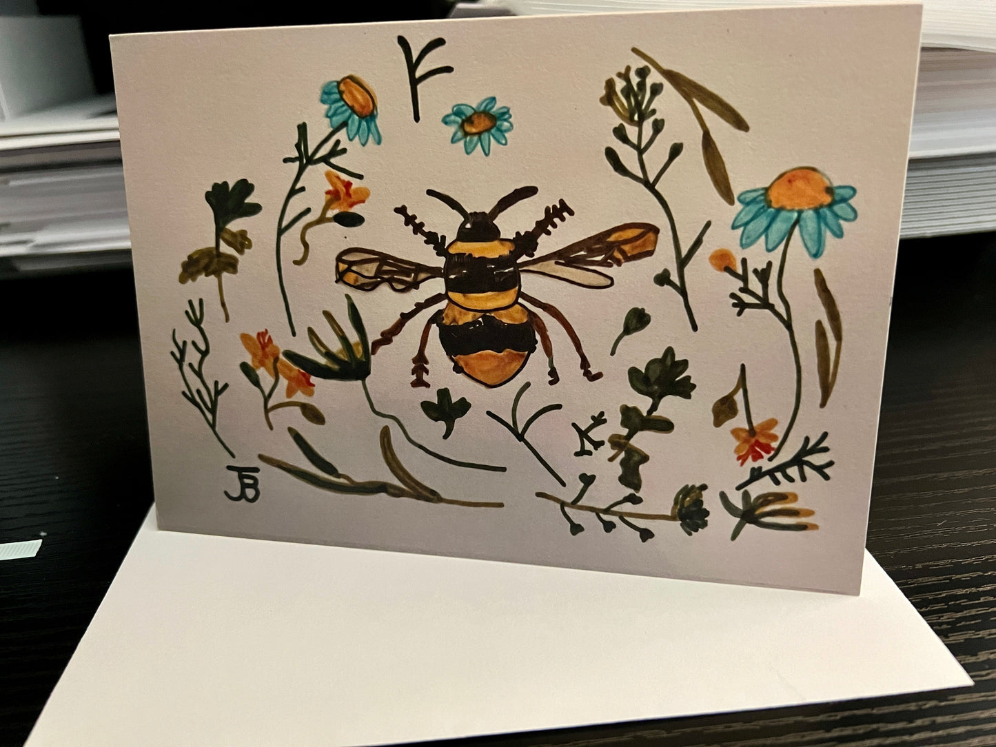 Spring Bee Notecard Set