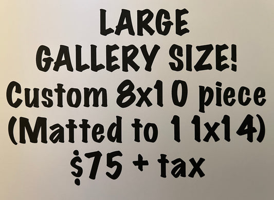 Large Commissioned Custom Artwork