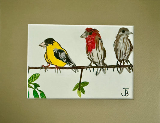 Three Finches