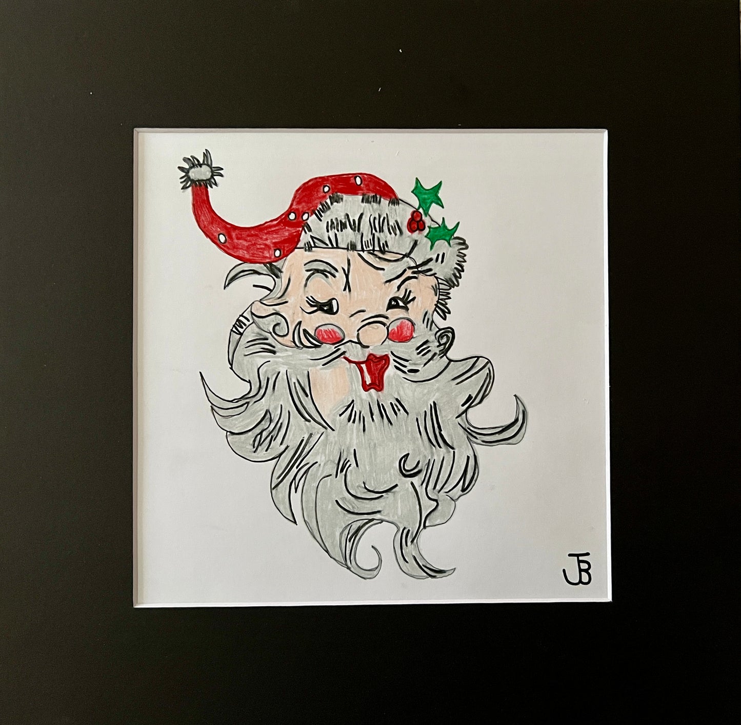 Cheerful Santa